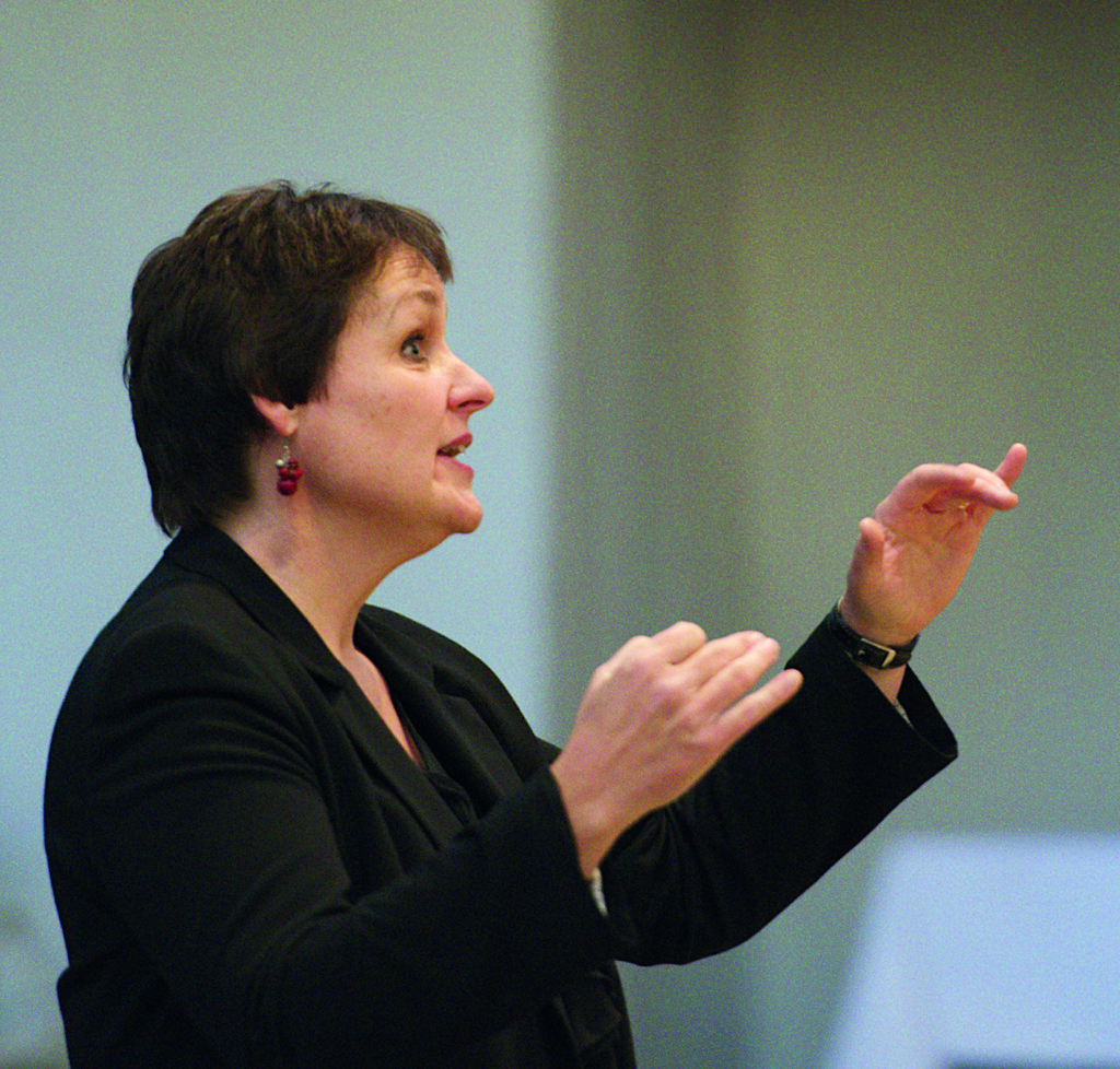 Dirigentin Frau Esch