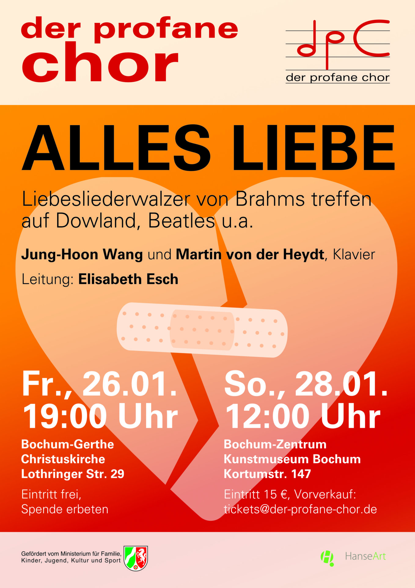 ALLES LIEBE Plakat Aufführung 2020