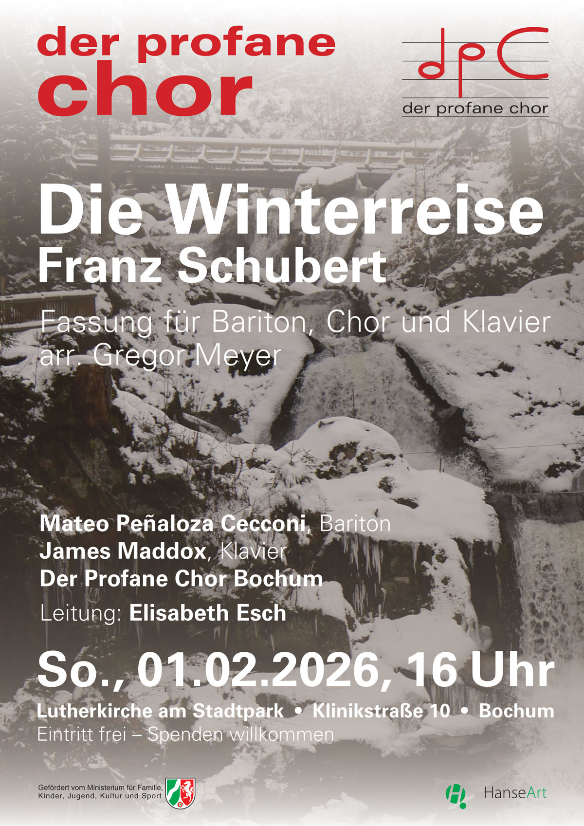 DPC_Schubert_Winterreise Plakat Die Winterreise –Franz Schubert